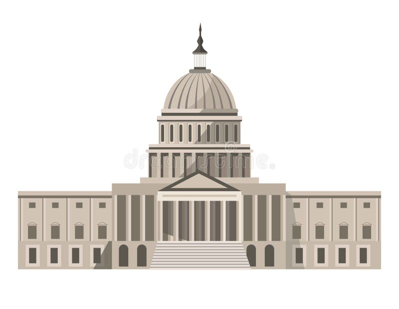 United States Government Legislation Stock Illustration - Illustration