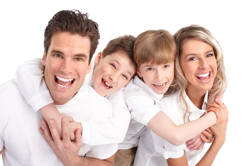 Família feliz imagem de stock royalty free Família feliz imagem de stock royalty free