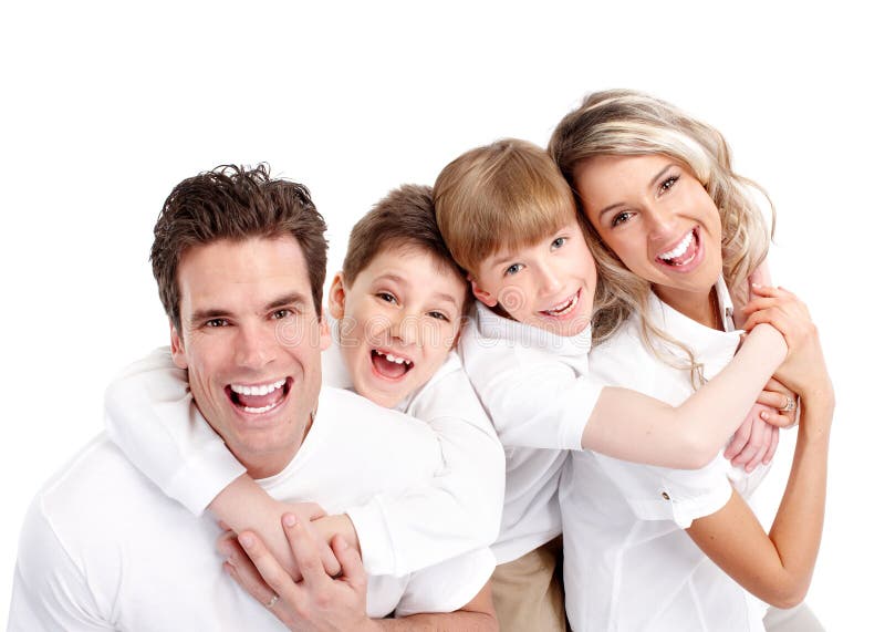 Família feliz. imagem de stock royalty free Família feliz. imagem de stock royalty free