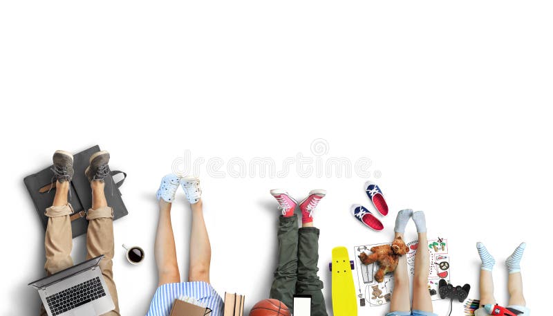 Família nova foto de stock royalty free