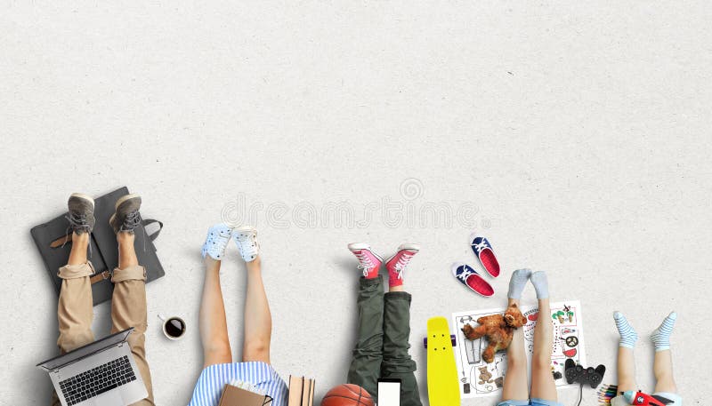 Família jovem fotografia de stock royalty free