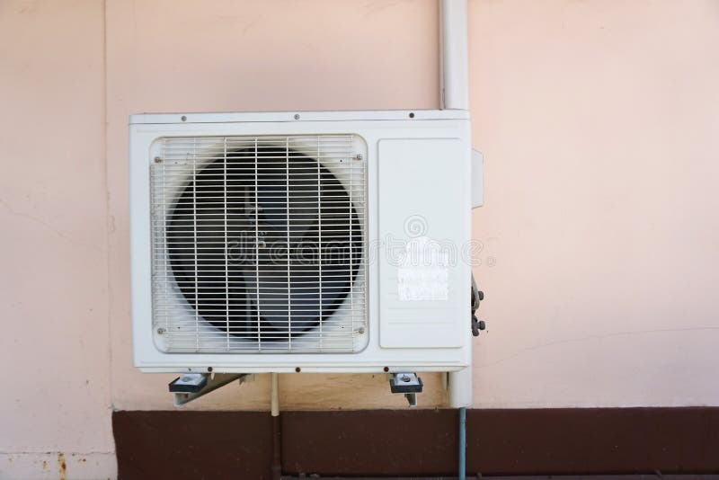 Fan of air conditioner stock photo. Image of system 147346938