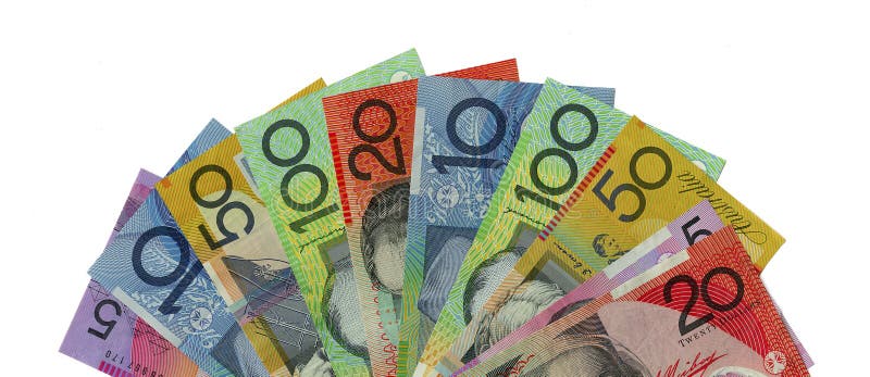 A Fan Of Australian Bank Notes Stock Image - Image: 18997985