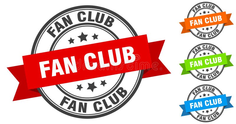 Fan club stamp Royalty Free Vector Image - VectorStock