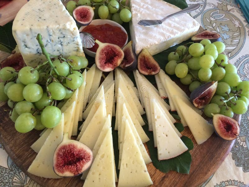 Fancy cheese plate stock photo. Image of gourmet, elegant 103741710