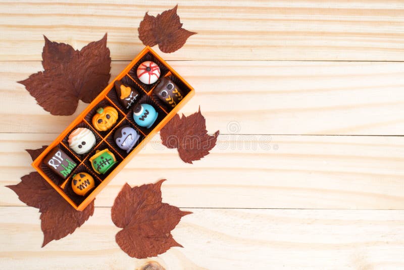 Fancy chocolates for Halloween