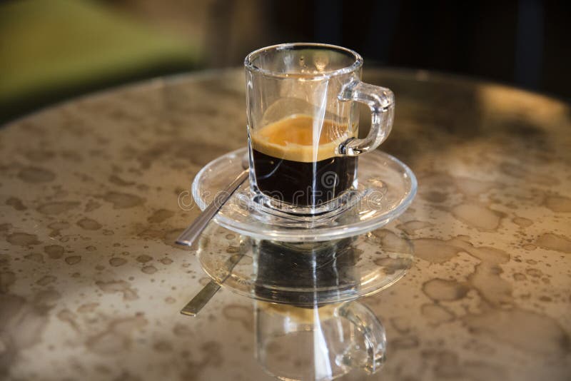 Fancy Handmade Glass Espresso Cup