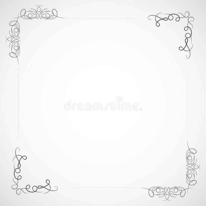 Border Decorative Page Stock Illustrations 44 372 Border