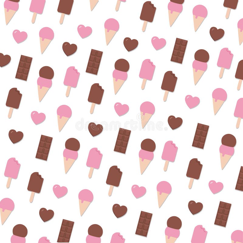 Fantasie Valentine Day Seamless Pattern lizenzfreie abbildung Fantasie Valentine Day Seamless Pattern lizenzfreie abbildung