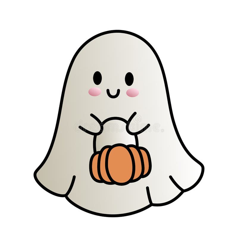 Imagem De Fantasma De Desenho Animado Personagem Fofo De Halloween PNG , Desenho Animado, Fantasma, Horror PNG Imagem para download gratuito