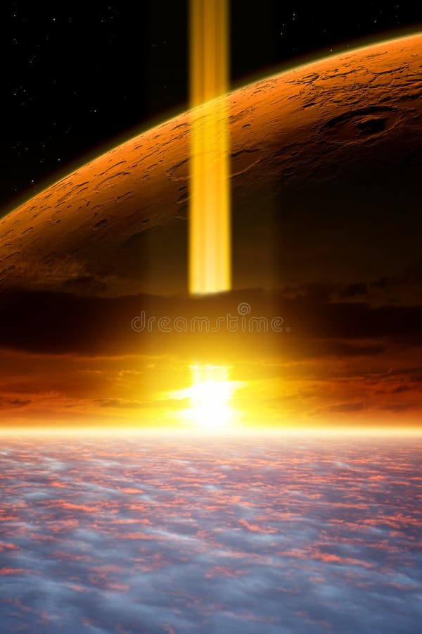 Fantastic background stock photo