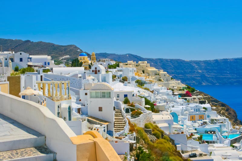 Fantastic view of Oia in Santorini