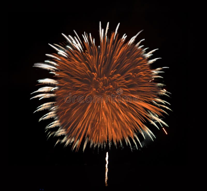 Fantasy Fireworks Light Up the South Florida Night Stock Photo Image