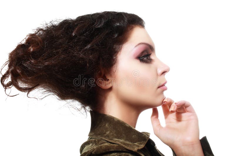 Fantasy hair style stock images Fantasy hair style stock images