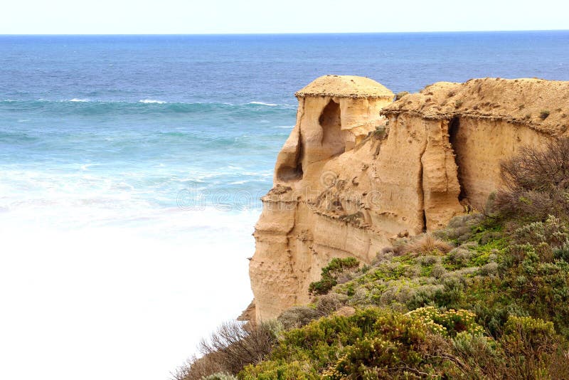Fantasy rock arts along the Great Ocean Road, Australia royalty free stock images Fantasy rock arts along the Great Ocean Road, Australia royalty free stock images