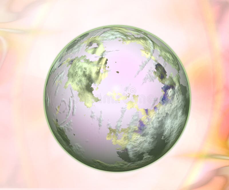 Could you imagine yourself living in a pink world? Computer Generated. Grass night sky background illustrations