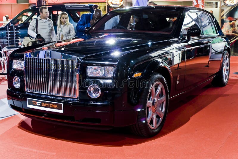 Rolls Royce Phantom - MPH photographie stock libre de droits