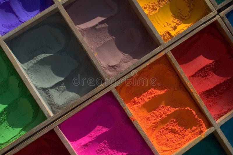Farbe Indien-, Nepal stockbilder Farbe Indien-, Nepal stockbilder