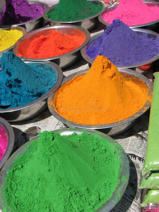 Farben stockfoto