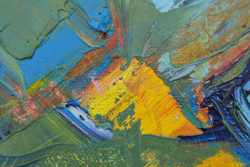 Farbenfrohe grüne abstrakte Leinenstruktur. Farbkunst. Hintergrund abstrakter Kunst. Designer-Hintergrundbilder. Farbstriche.