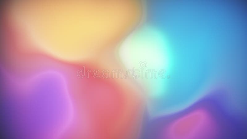 Farbenfroher Pastellhintergrund flüssiger Neonsteigung. stock abbildung