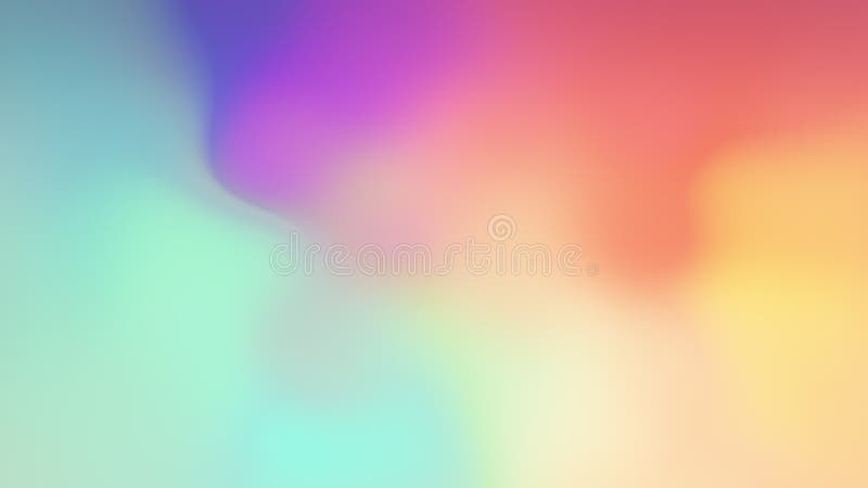 Farbenfroher Pastellhintergrund flüssiger Neonsteigung. lizenzfreie abbildung