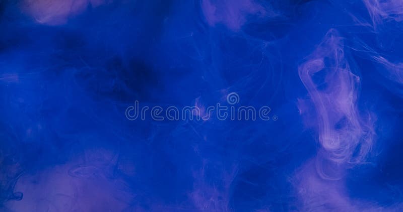 Farbwasser blauer Dampfwellenfluss stockfoto