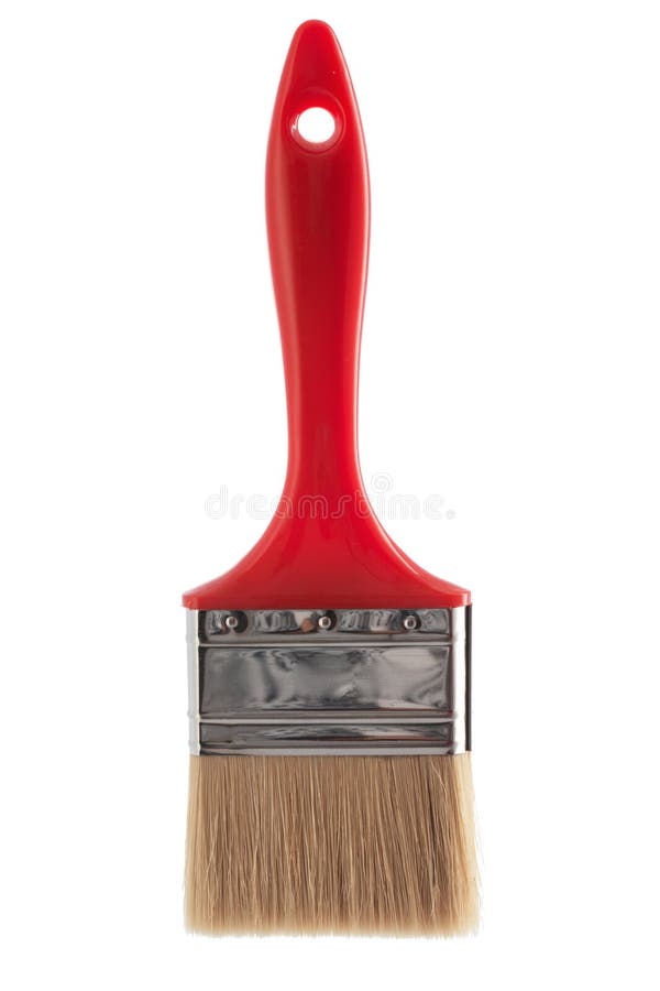 Farby muśnięcie odizolowywający na biały tle fotografia royalty free Farby muśnięcie odizolowywający na biały tle fotografia royalty free