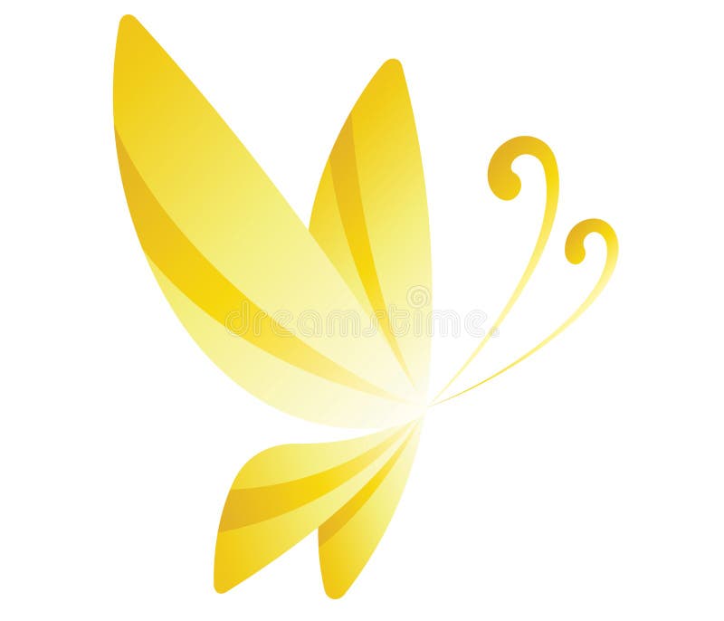 farfalla gialla royalty illustrazione gratis farfalla gialla royalty illustrazione gratis