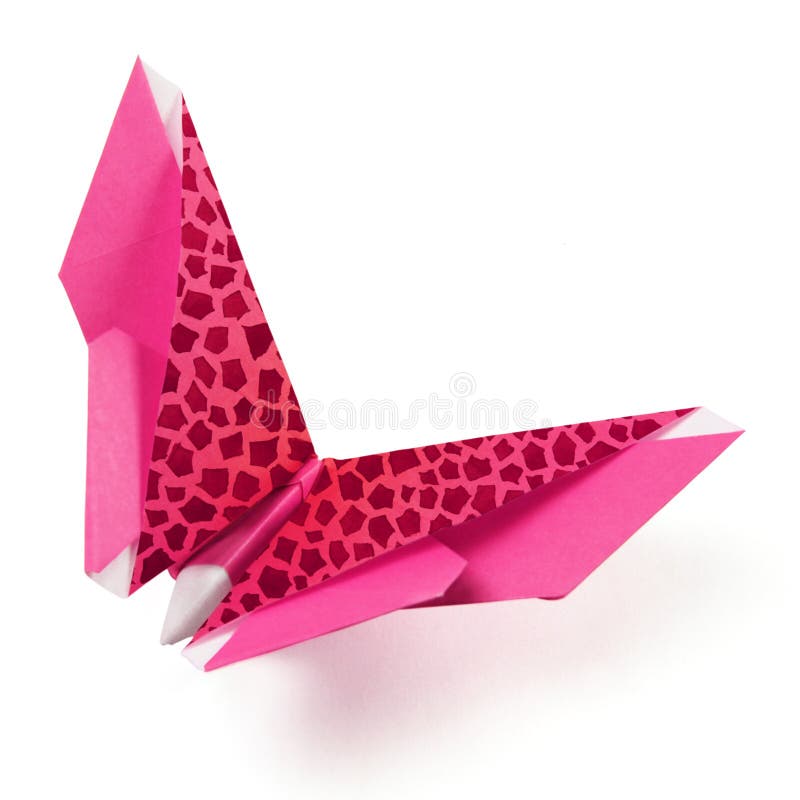 Farfalla di Origami immagini stock libere da diritti Farfalla di Origami immagini stock libere da diritti