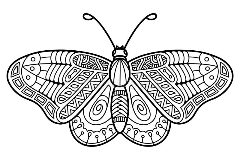 Farfalla carina. illustrazione vettoriale