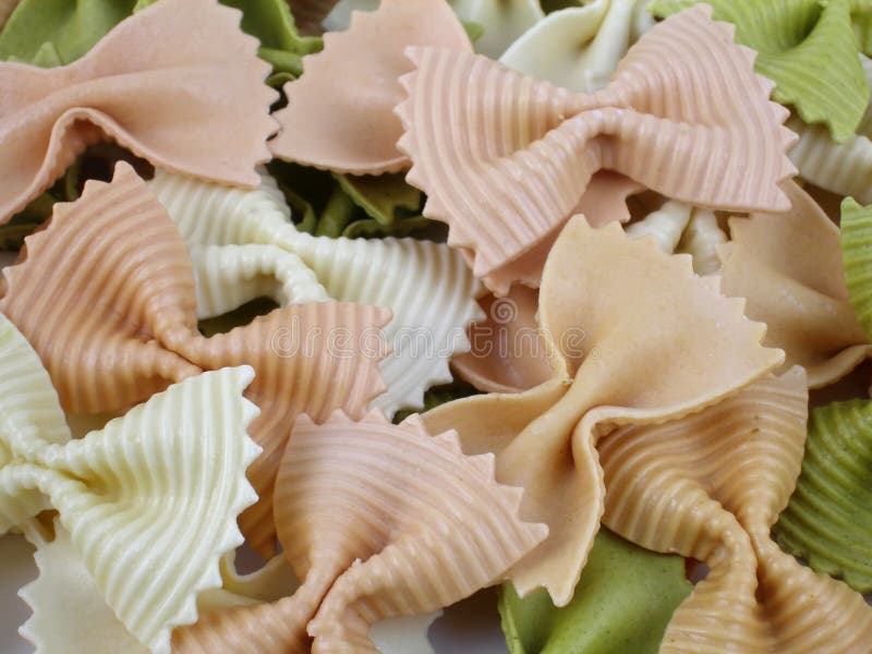 Farfalle stock afbeelding
