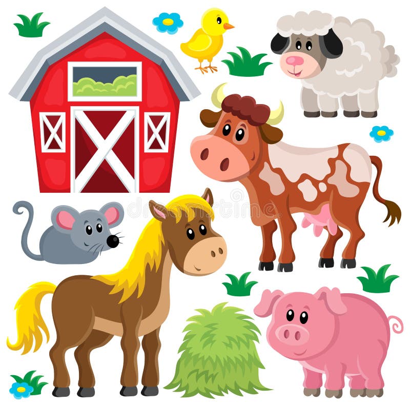 Farm animals set 2