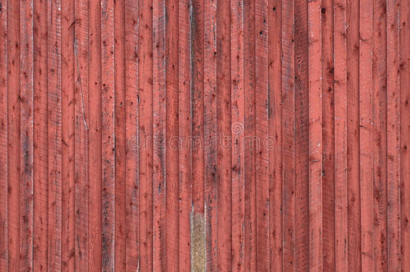 Farm Background Red Barn Texture Cedar Wooden Vertical Pattern Stock