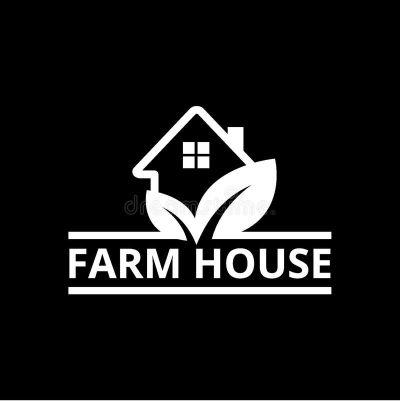 retro vintage black and white farmhouse logo. farmhouse label logo vector  design 5166534 Vector Art at Vecteezy