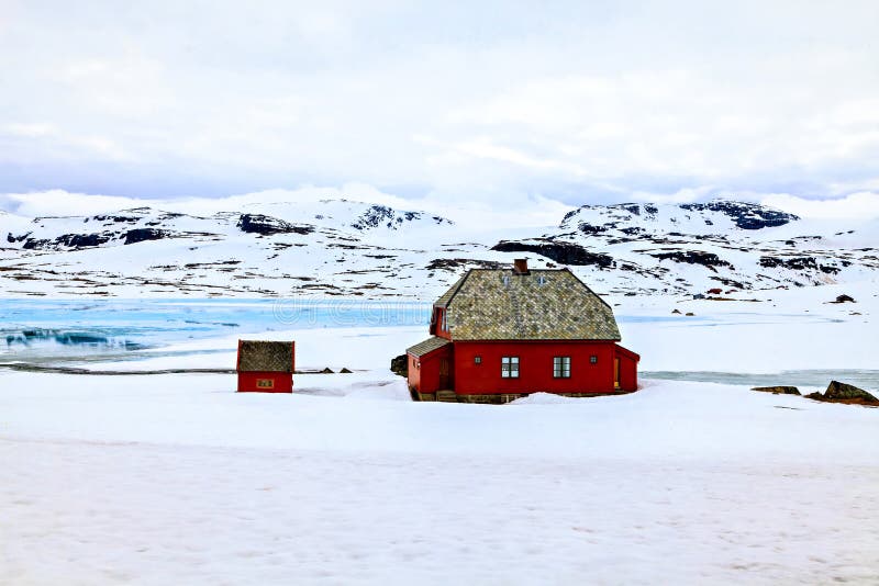 Old Red Barn Wintry Landscape Photos Free And Royalty Free Stock Photos