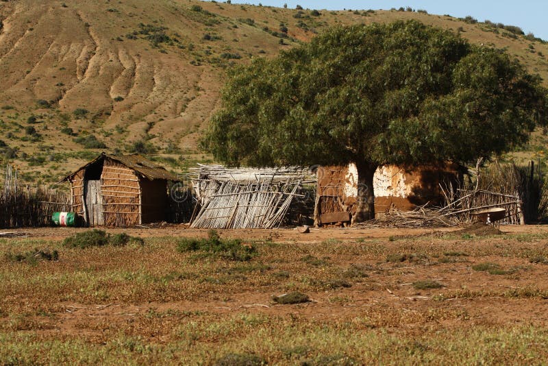 Farm Property in Northern Chile Stock Image - Image of desert, northern ...