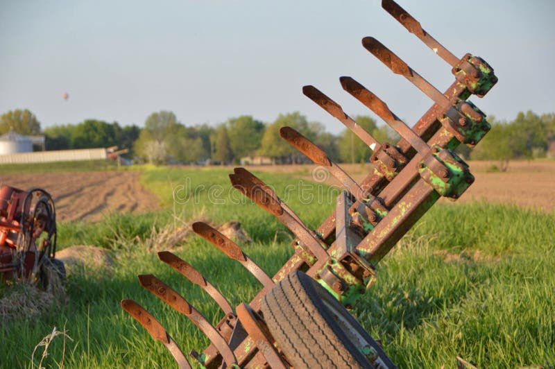 Chisel plow editorial photography. Image of wheat, background 53852092