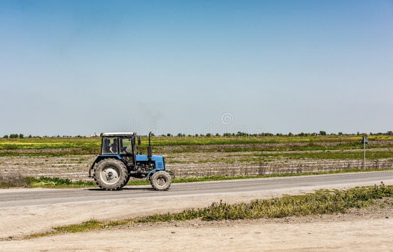 Farm Tractor stock photo. Image of farmer, country, america 91640454