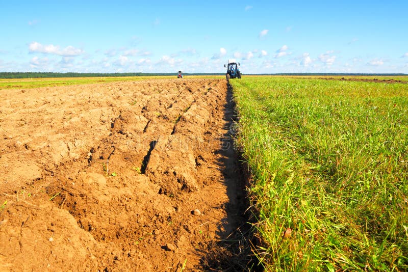 Farmer field royalty free stock images