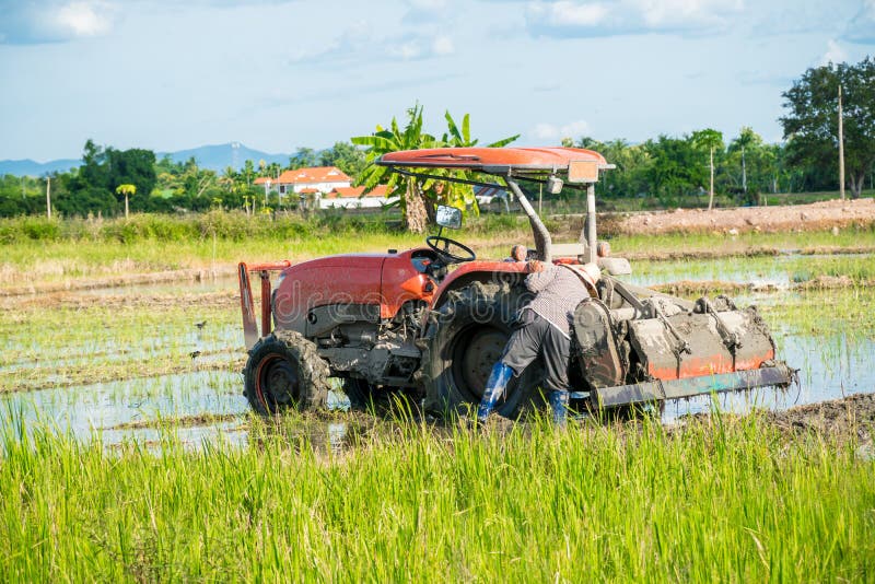 Repairing Farm Equipment stock photo. Image of teaching 14096576