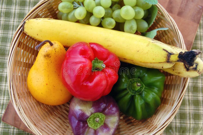 Farmers Market Basket royalty free stock image Farmers Market Basket royalty free stock image