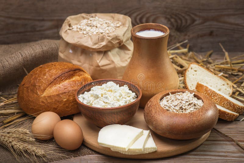 Farmers rustic natural organic foods stock image Farmers rustic natural organic foods stock image