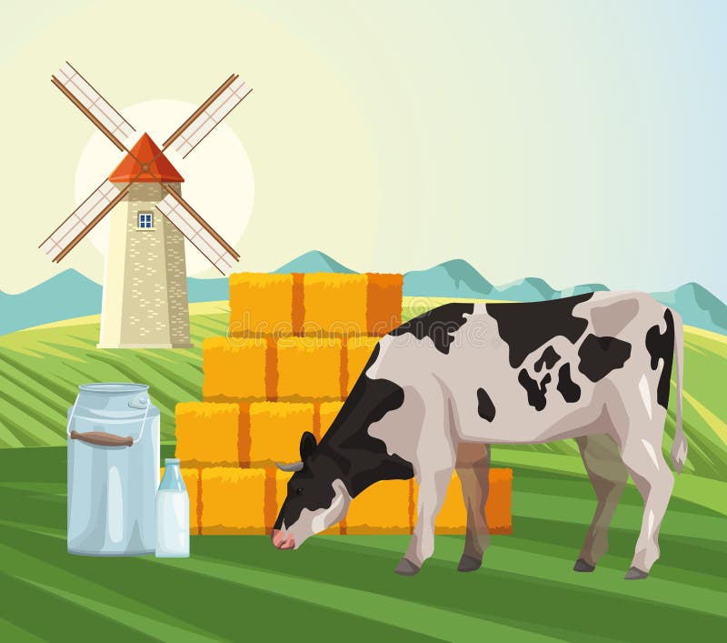 cows eating grass clipart for bulletin