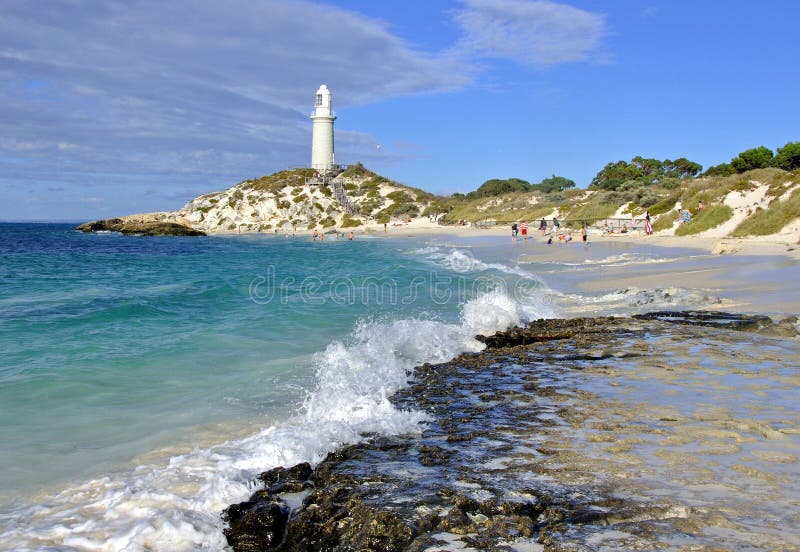 Faro de Bathurst, Australia occidental imagenes de archivo Faro de Bathurst, Australia occidental imagenes de archivo