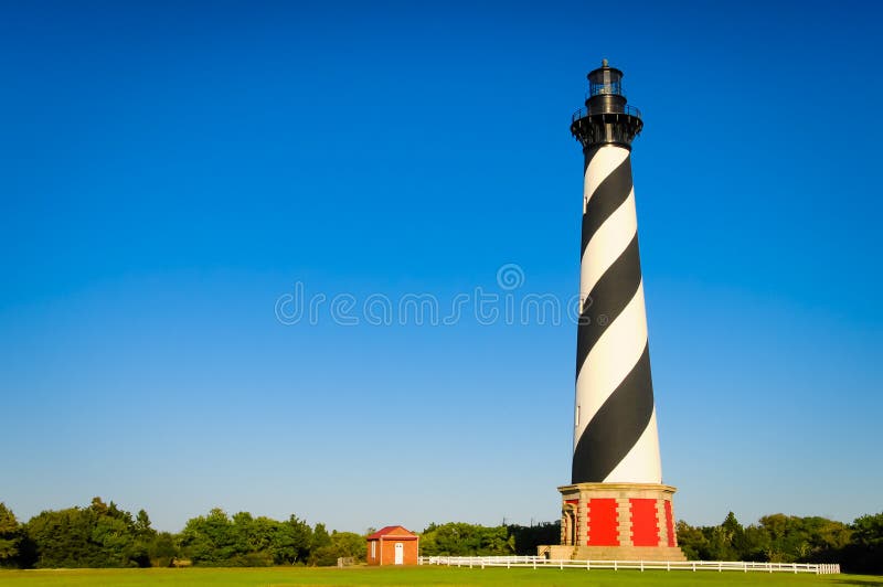 Faro de Hatteras del cabo imágenes de archivo libres de regalías Faro de Hatteras del cabo imágenes de archivo libres de regalías