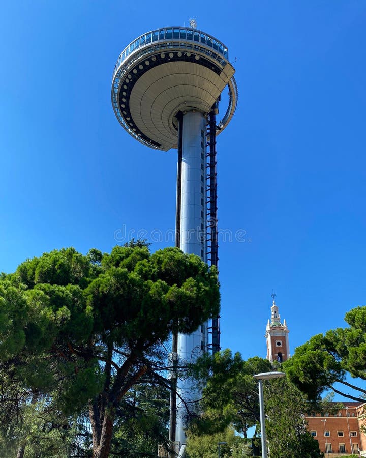 Faro De Moncloa, Madrid, Spain Editorial Photo Image of september