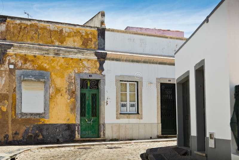 Faro old town editorial photo. Image of atlantic, facade 146854136