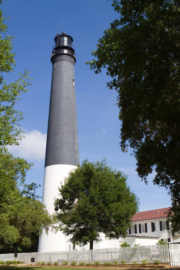 Faro Pensacola fotografia stock Faro Pensacola fotografia stock