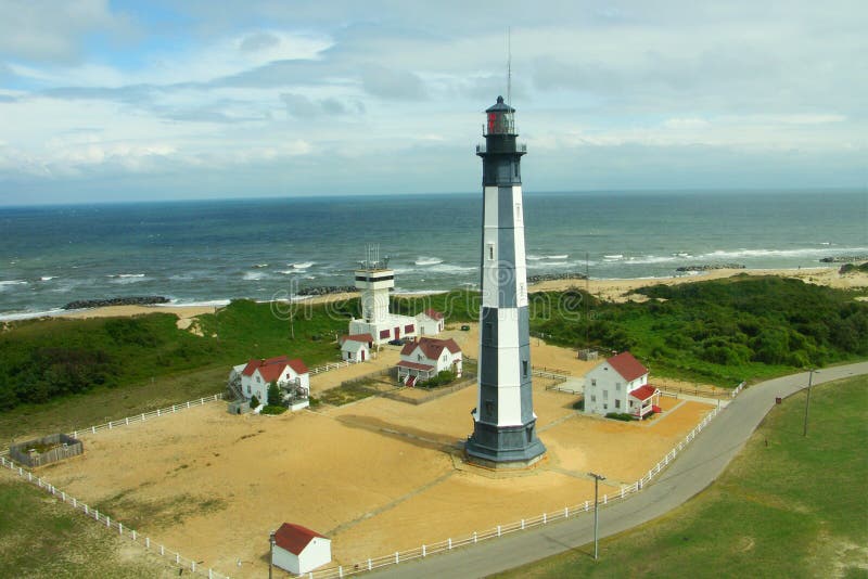 Farol novo de Henry de cabo fotografia de stock Farol novo de Henry de cabo fotografia de stock